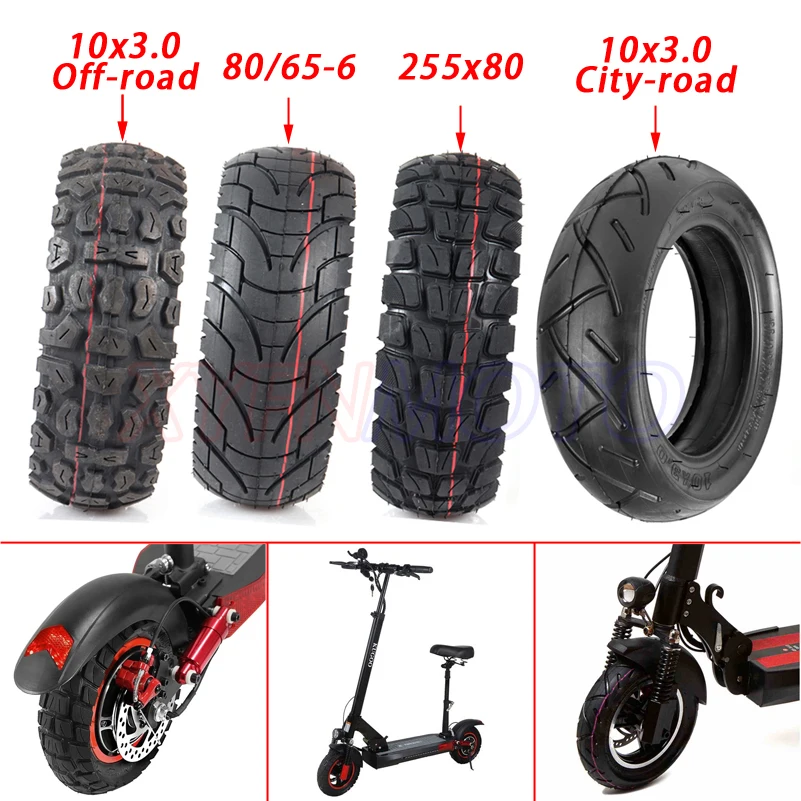 

10 Inch Off Road City Road Tire Inner Tube Inflatable Tyre for Speedual Grace 10 Zero 10X Kugoo M4 Pro Tire 10x3 255x80 80/65-6