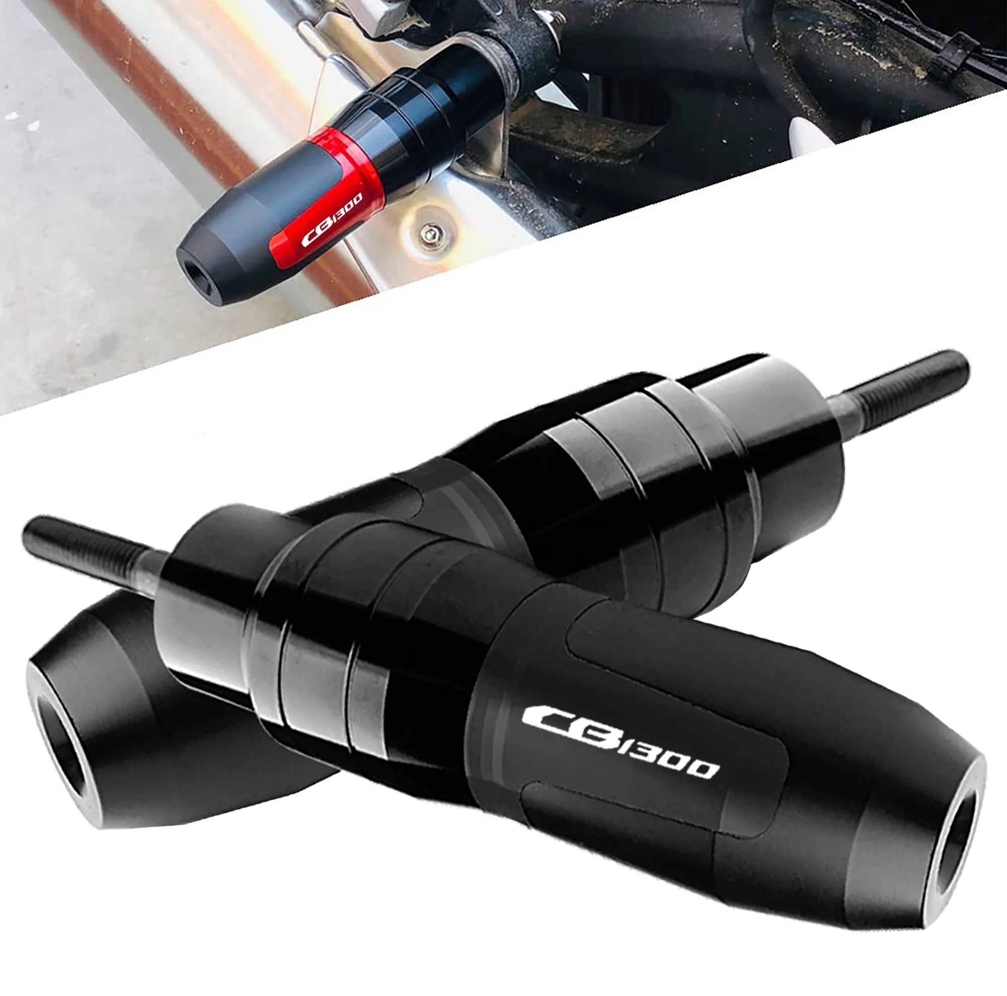 

CB1300 аксессуары Запчасти для мотоциклов противоударный выхлопной ползунок Защита корпуса для HONDA CB 1300 CB1300 1997-2016