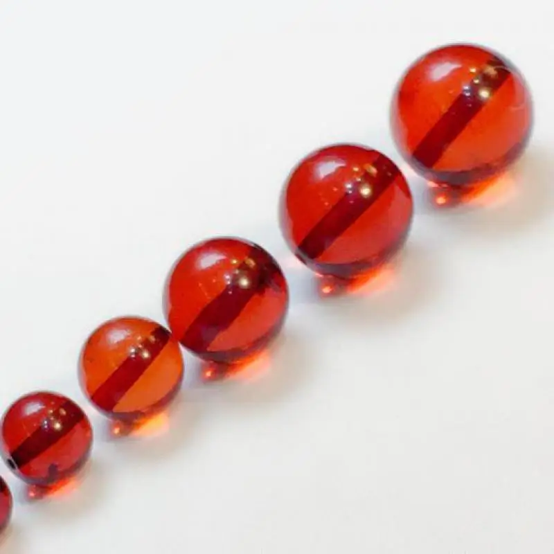 

Genuine Natural Baltic Red Amber Beads For Jewelry Making Diy Bracelet Necklace Islamic Tasbih Muslim Rosary Bead Accessories