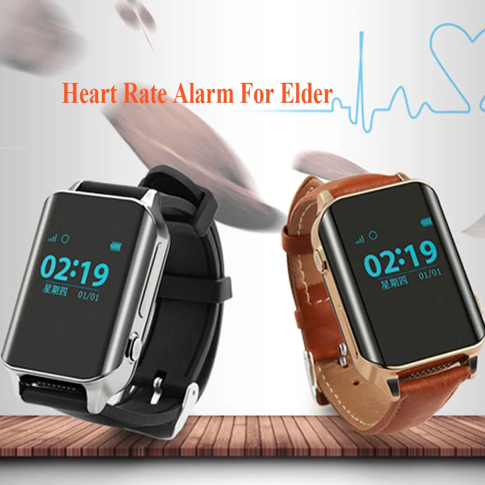 

A16 Wrist Watch GPS Tracker Elderly Touch Screen Smart Watch Supports Heart Rate Geo-fence SOS Emergency Call Voice Monitoring