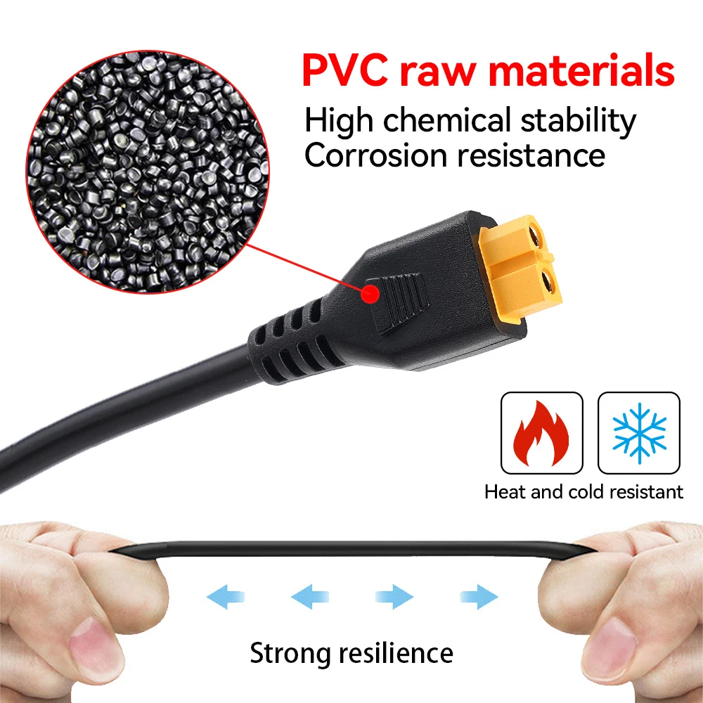 Удлинительный кабель 14AWG XT60 Мама-папа DC7909 провод из чистой меди для автомобильной