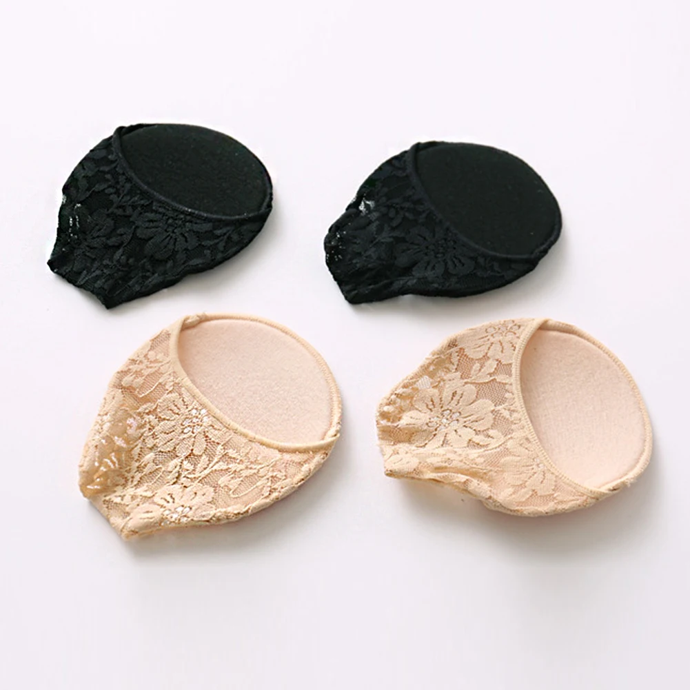 High Heel Anti-abrasion Socks Half Palm Socks Covered Toe Half Sponge Socks Cotton Women's Socks Silicone Non-slip Socks