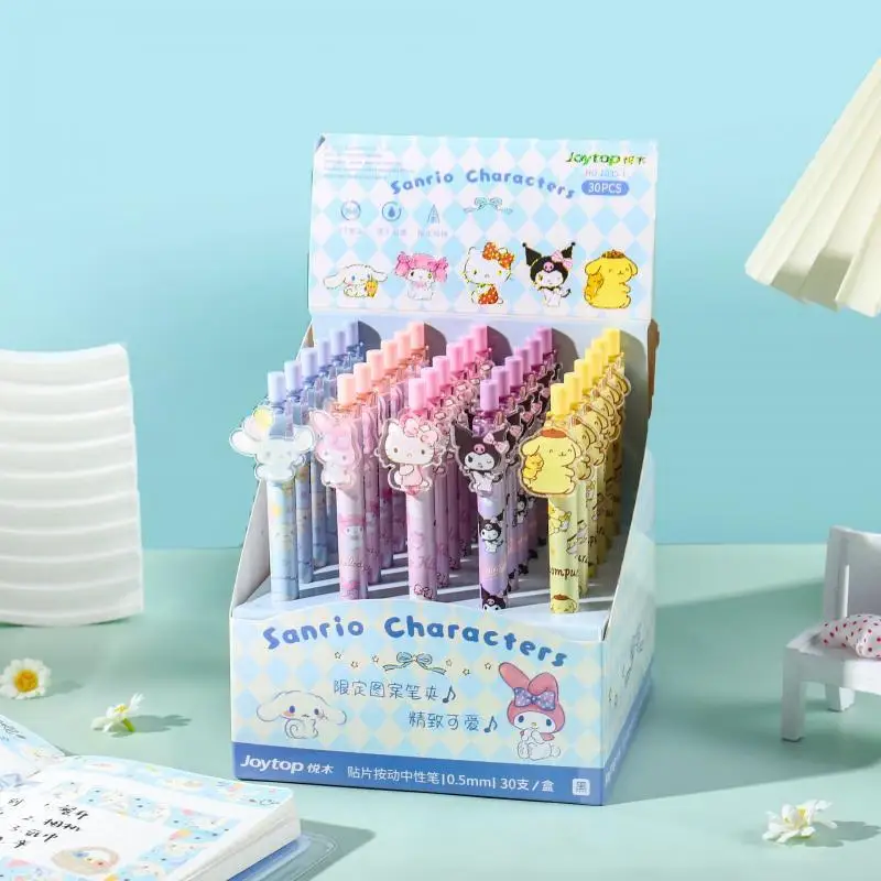 

Sanrio гелевая ручка коричная Hello Kitty моя мелодия Pompompurin милые канцелярские принадлежности аксессуары для офиса школьные принадлежности