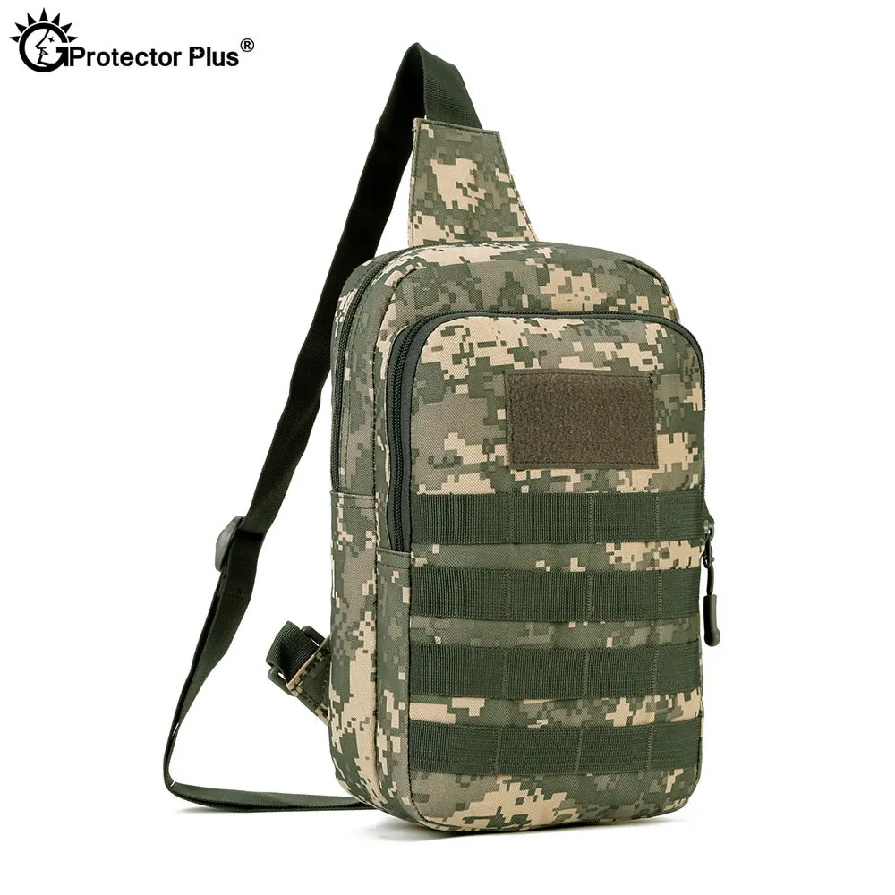 

PROTECTOR PLUS Tactical Chest Bag 10 Inches Tablet PC Waterproof Military Outdoor Sports Messenger Cycling Camping Fishing Bag