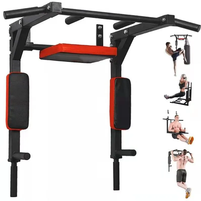 

Bodybuilding Gym Fitness 5 In 1 Multi Functional Chin Up Dip Bar Horizontal Parallel Bars Wall Mounted Pull Up Bar