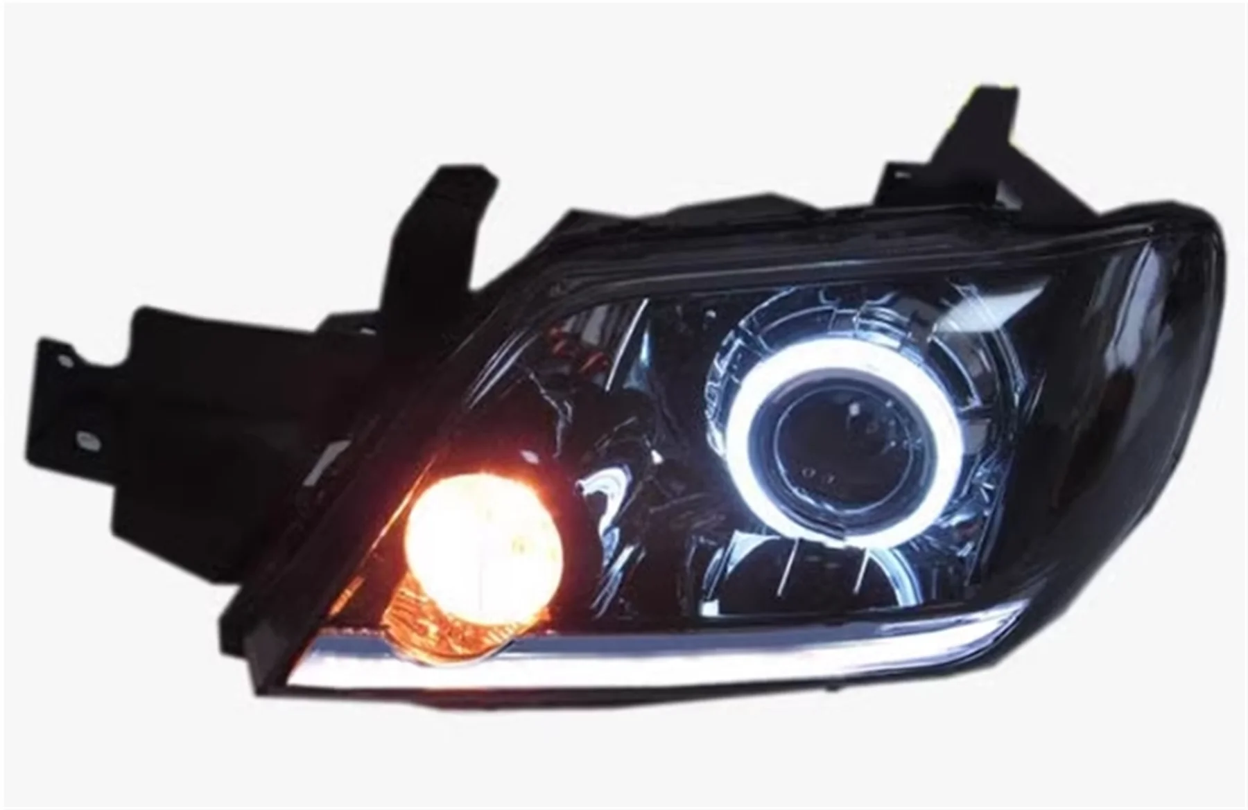 Автомобильная светодиодная фара для Mitsubishi Outlander DRL дневной свет яркий ближний