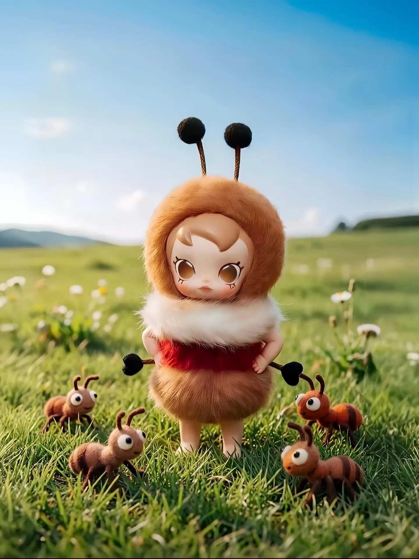 Фото POP MART Baby Molly Buggy Roam Series: Коллекционная фигурка-сюрприз в закрытой упаковке (Blind Box), милая модель, подарок на день рождения №1
