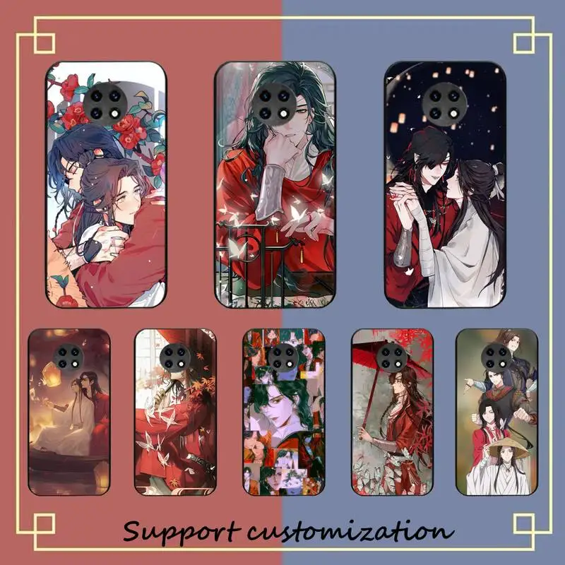 

Tian Guan Ci Fu Chinese style Phone Case for Redmi 8 9 9A for Samsung J5 J6 Note9 for Huawei NOVA3E Mate20lite cover