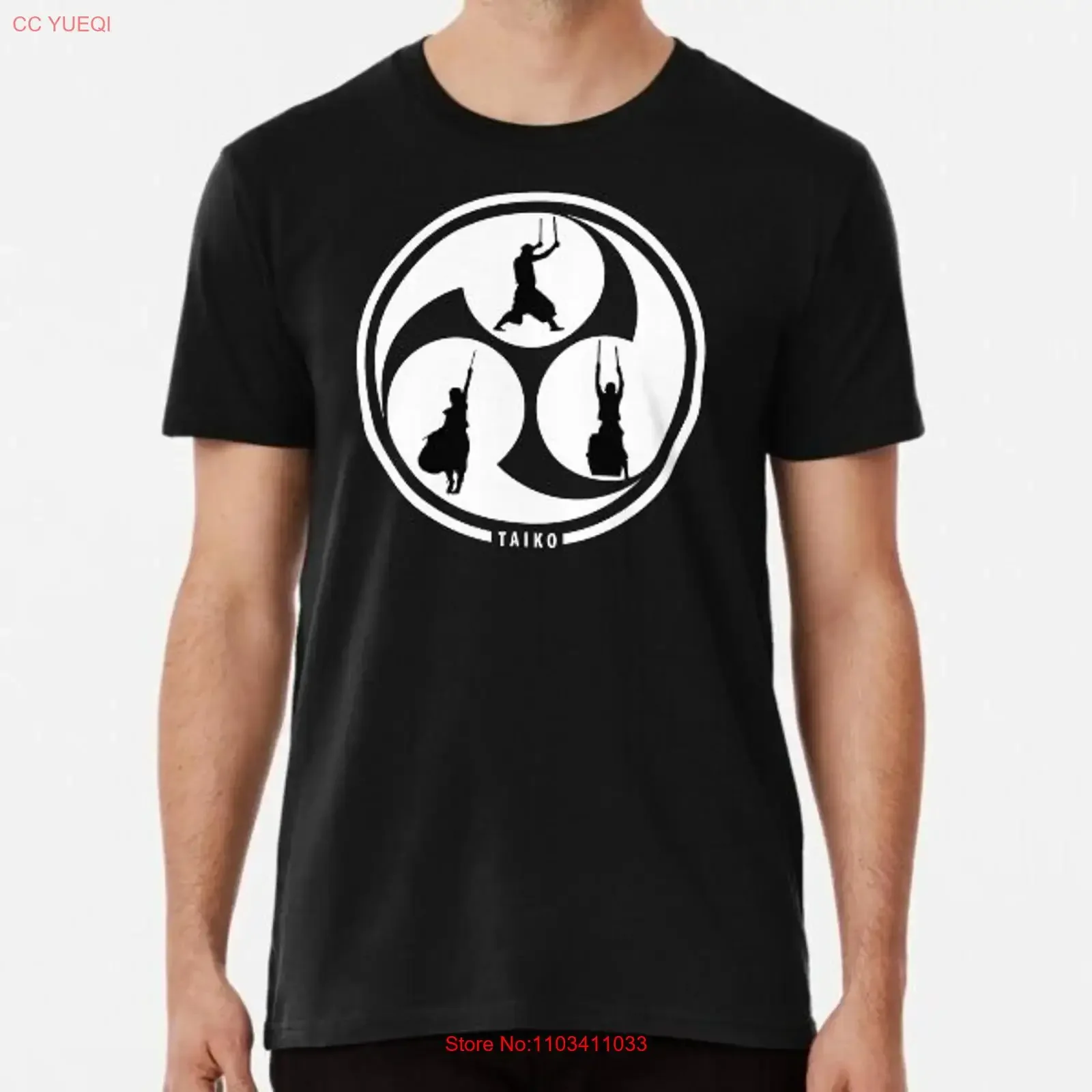 Фото Мужская футболка Taiko Made in Australia от S до 2XL, винтажная стираная слегка мужская мягкая дизайнерская одежда, растянутая повседневная уличная одежда №1