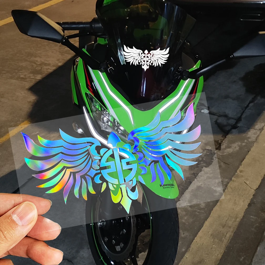 

Motorcycle Reflective Sticker Wings Decal Vulcan Logo For Kawasaki Ninja Z900 Z1000 Z800 Z750 Z650 Ninja400 Ninja650 Z400