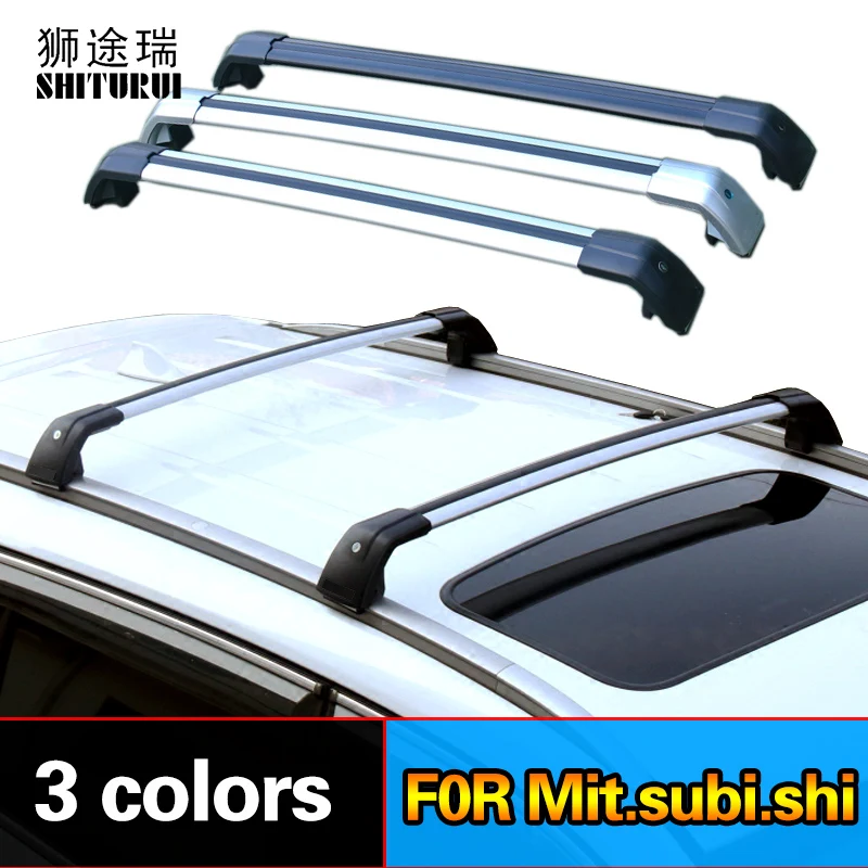 

Roof bars For MITSUBISHI Outlander III (GG_W, GF_W, ZJ) [2012-2023] Aluminum Alloy Side Bars Cross Rails Roof Rack Luggage