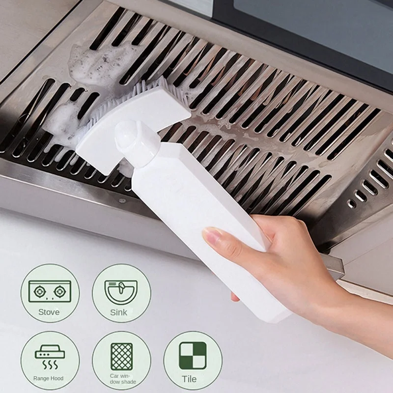 

Multifunctional Liquid Kitchen Cleaning Bottle Brush Stove Tile Sink Pool Brush Bathroom Wall Floor Bathtub Sponge Wipe Cleaner