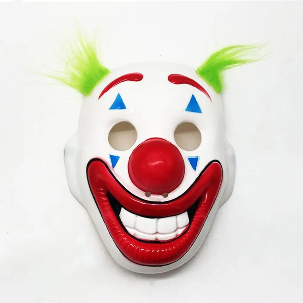 

Маска клоуна Джокера Артура флок Хоакин Феникс Хэллоуин маска для фильма джокер рождественские аксессуары для костюма