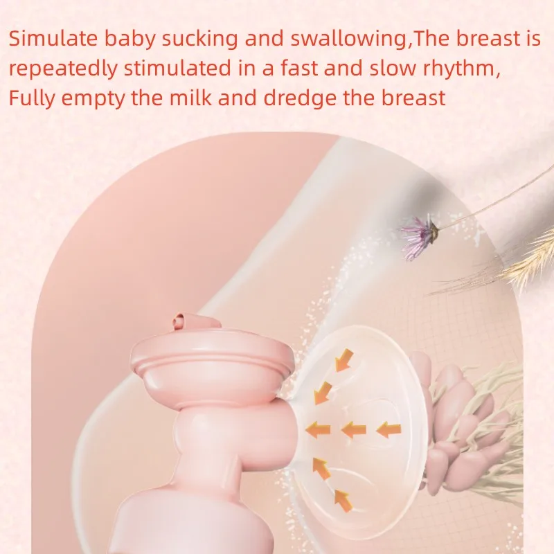 Breast pump electric bilateral parturient painless massage breast milk automatic breast extractor large suction milk milking A2 enlarge