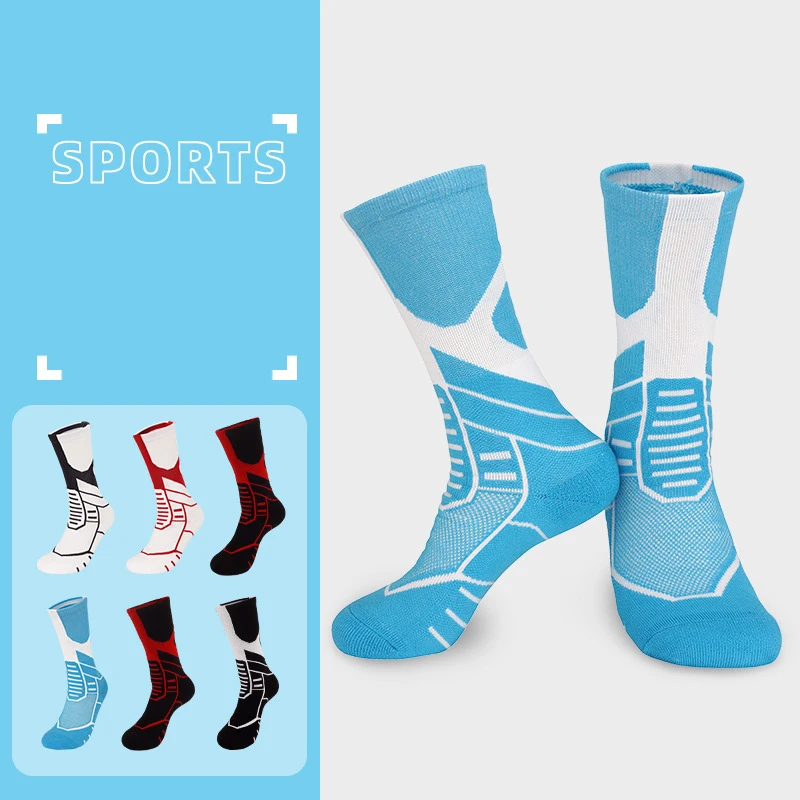 Basketball Ball  Sports Men Women Stockings Male Prevent Slippery Absorb Sweat Towels Basketball Socks Thickening Football