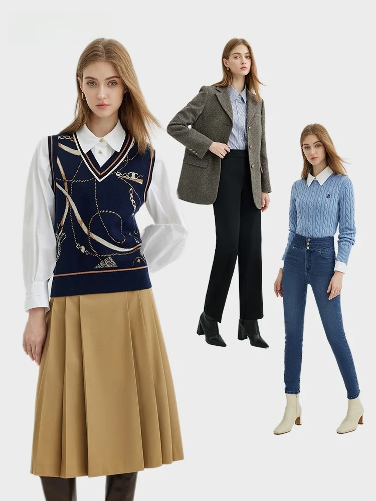 Scofield Женская одежда для поездок на работу простые темпераментные свободные