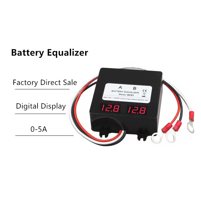 Heltec 12 В HC01 ЖК-/светодиодный балансир аккумулятора с переключателем напряжения