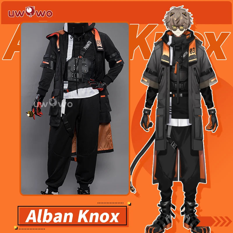

UWOWO Collab Series NIJISANJI Cosplay Vtuber Alban Knox Cosplay Costume Halloween Christmas Costume Outfit