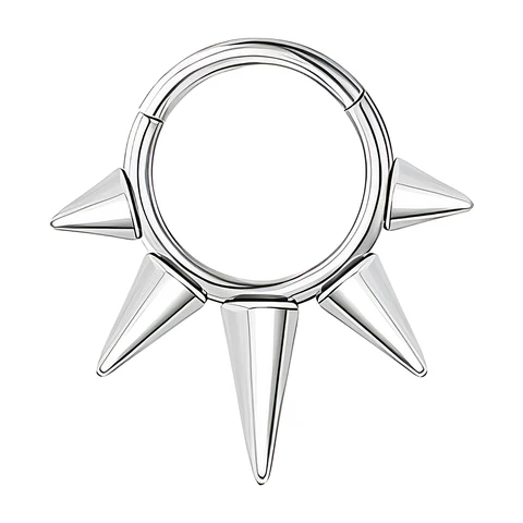 Сердечные кольца из нержавеющей стали для пирсинга 16г