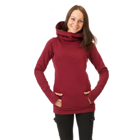 Толстовка с капюшоном для беременных и грудного вскармливания, женская флисовая толстовка для беременных и кормящих мам, толстовка с капюшоном для беременных и кормящих, милый топ