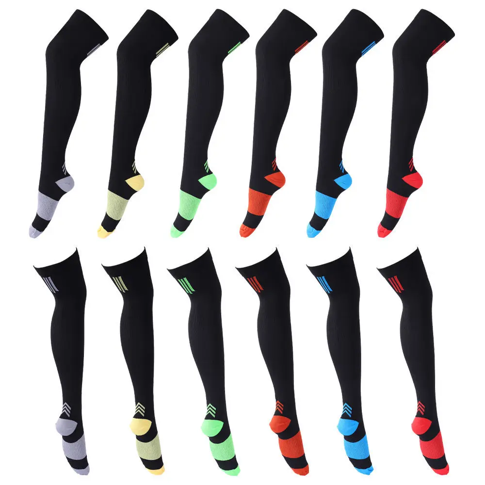 Unisex Compression Socks Training Running Recovery Cycling Travel Socks Outdoor Men Women Running Sports Socks Yoga Socks