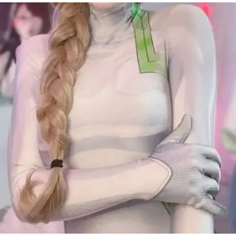 Костюм для косплея Коко Ко Дню Хэллоуина 02 Zero Two Zentai