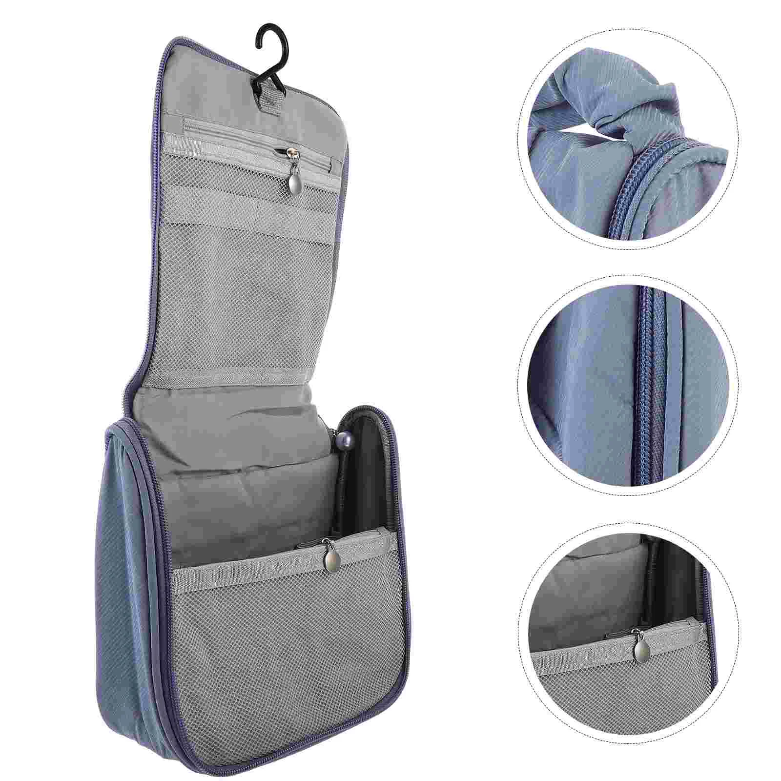 

Rack Make Pouch Makeup Accessories Convenient Bag Toiletry Large Capacity