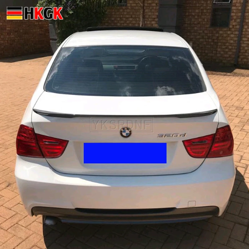 

Спойлер из углеродного волокна для заднего крыла багажника для BMW E90 3 серии 318i 320i 325i 330i 335i P стильные автомобильные аксессуары автостайлинг