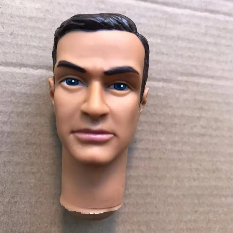 Мужская кукла коллекция голов Оригинальная фигурки хорошее лицо для макияжа