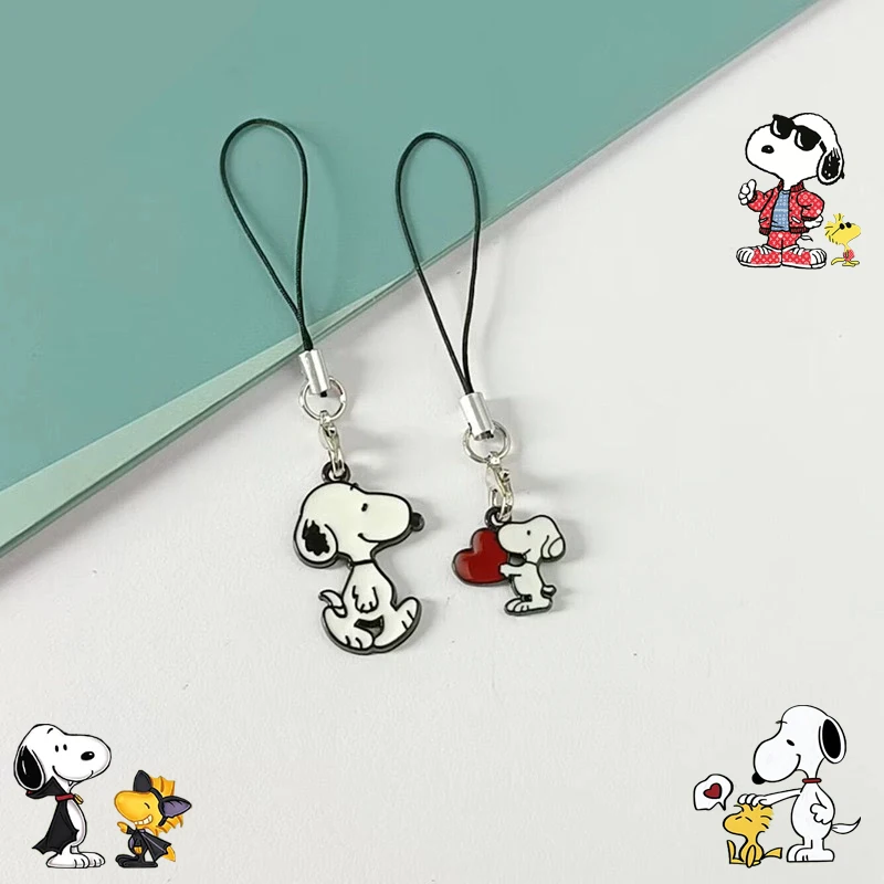 Креативная цепочка для мобильного телефона Snoopy аксессуары сумок в стиле аниме