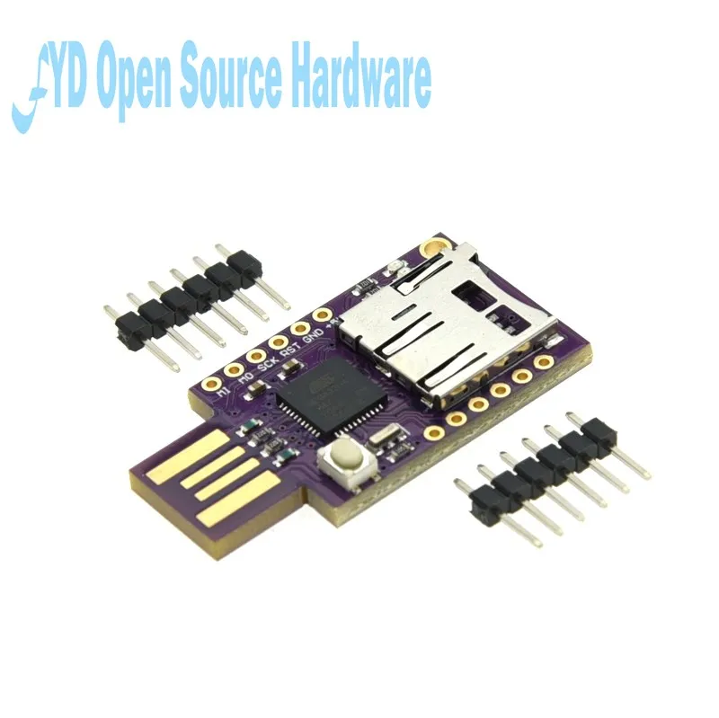 Фото Флюоресцентная USB-клавиатура ATMEGA32U4 для Arduino №1