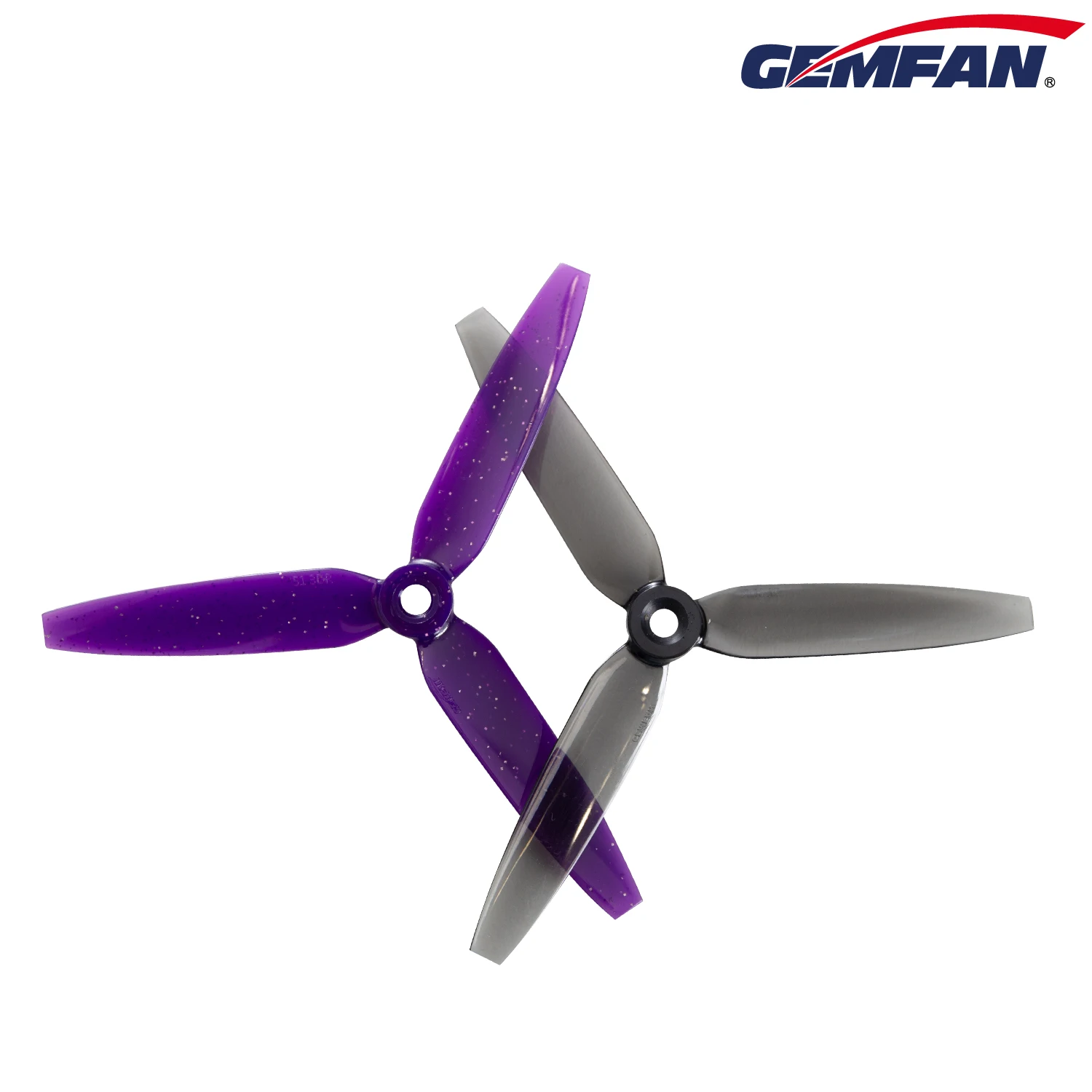 Gemfan 513D-PC 3-Blade Purple mix color