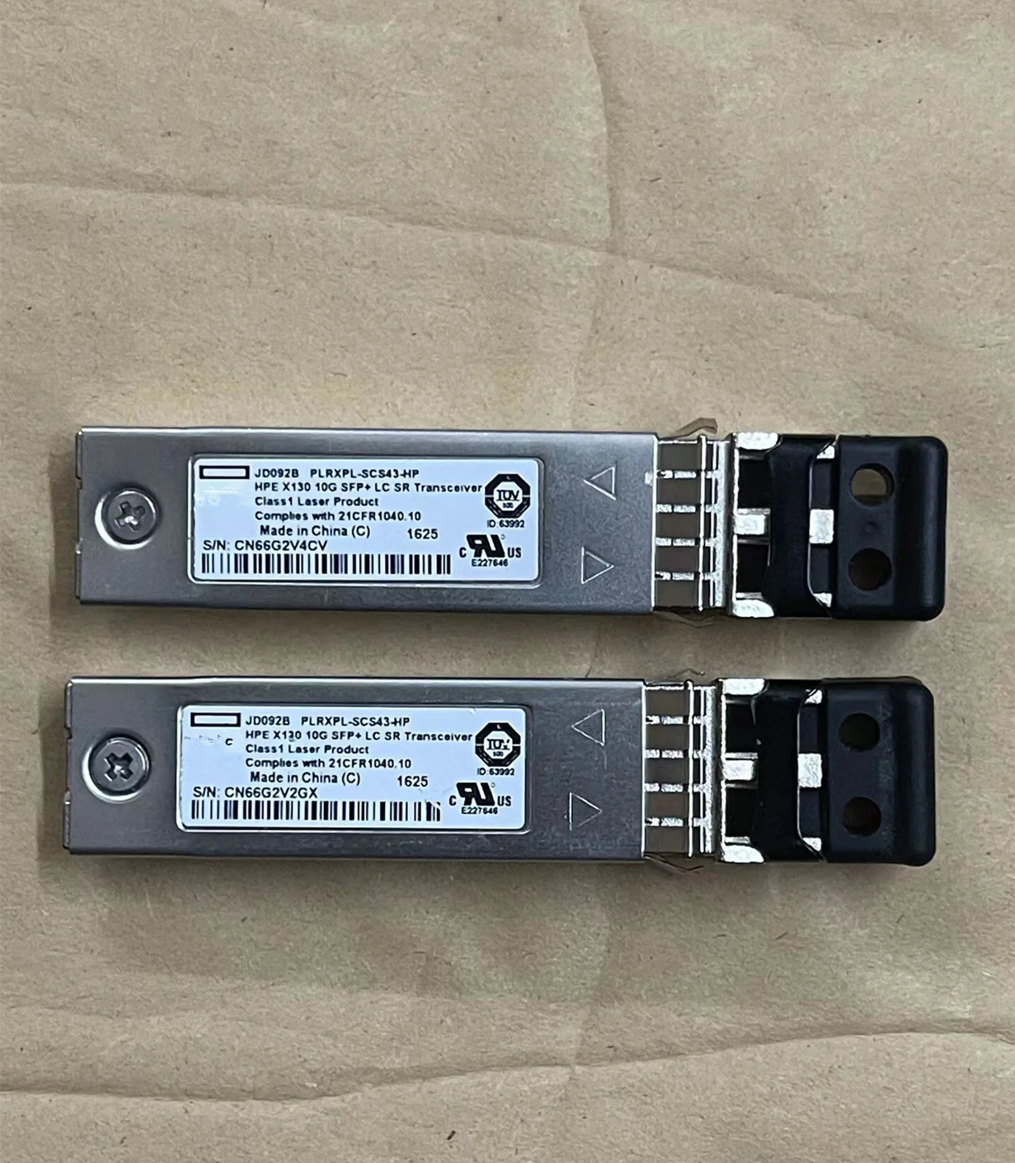 Sfp 850NM SR 10GB Fiber Module JD092B X130 10G SFP+ LC SR 300M Transceiver/PLRXPL-SCS43-HP FTLX8571D3BCL-HZ