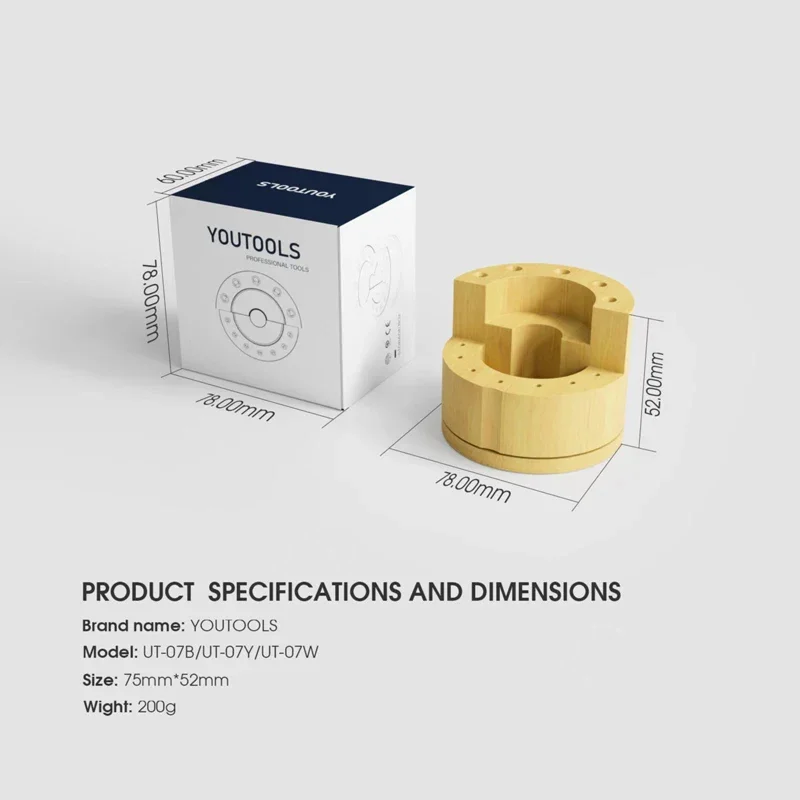 Фотографическая вращающаяся стойка для хранения пинцета отвертки