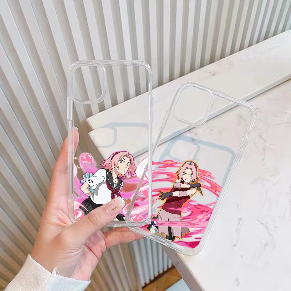 Чехол для телефона NARUTO-Haruno Sakura Huawei P Mate P10 P20 P30 P40 10 20 Smart Z Pro Lite 2019 прозрачный