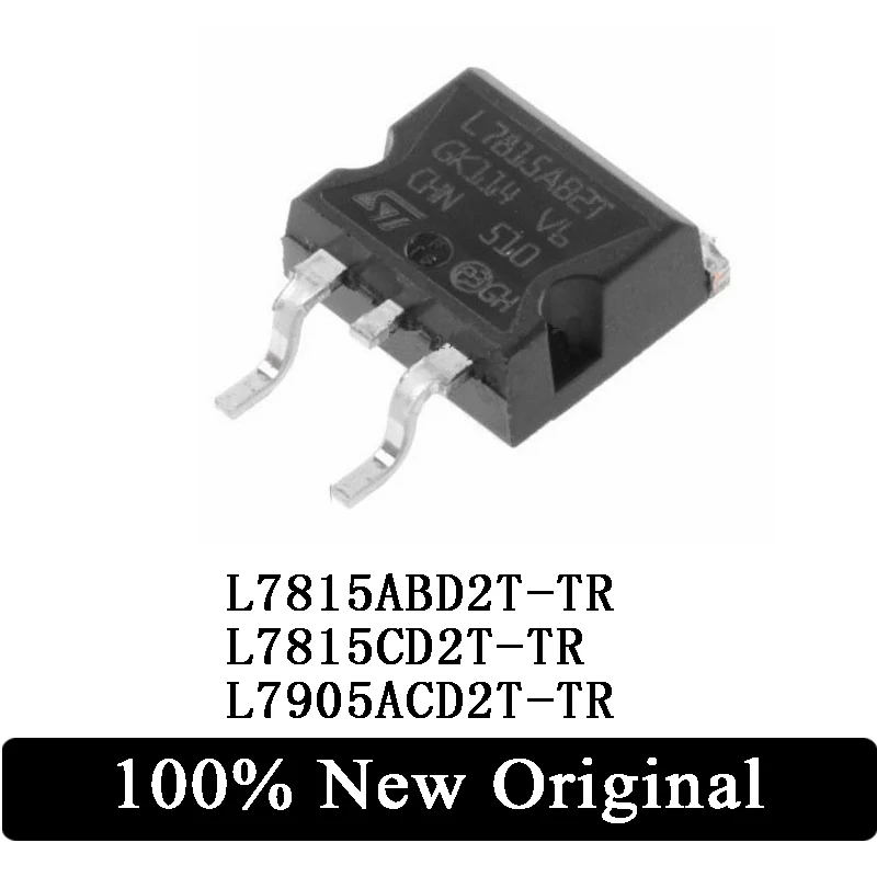

10Pcs L7815ABD2T-TR L7815ABD2T L7815CD2T-TR L7905ACD2T-TR TO-263 Power Linear Regulator IC Chip for PCB arduino Free Shiping