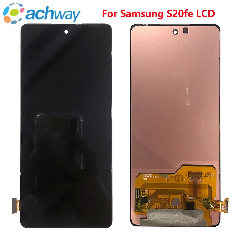 

Протестированный рабочий супер AMOLED дисплей для Samsung Galaxy S20 fe LCD SM-G780F SM-G780F SM-G780G сенсорный экран дигитайзер Запасные части