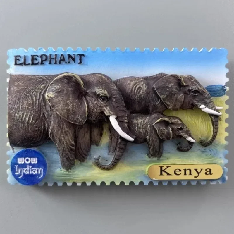 Кения наклейки на холодильник африканское озеро Накуру сувениры для путешествий