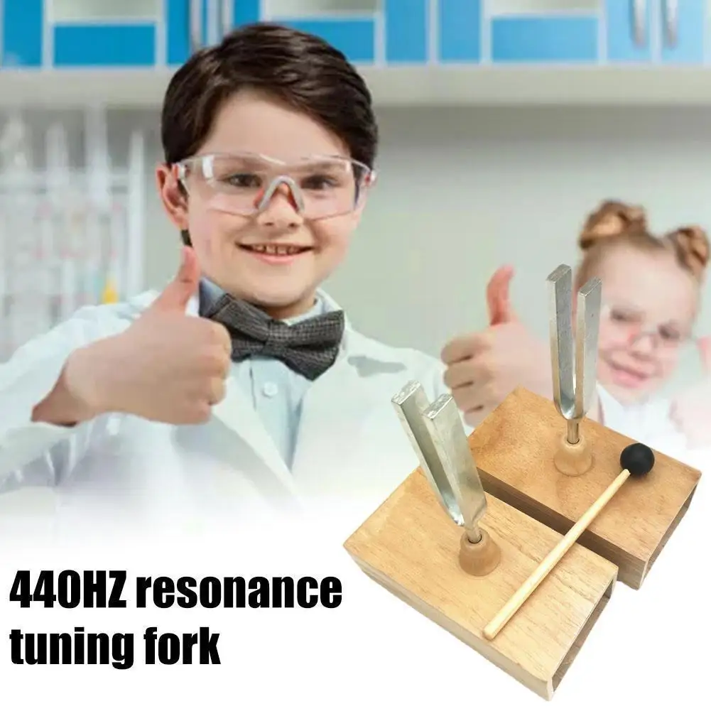 

Вилка с деревянной резонансной коробкой и измельчителем, 440 Гц