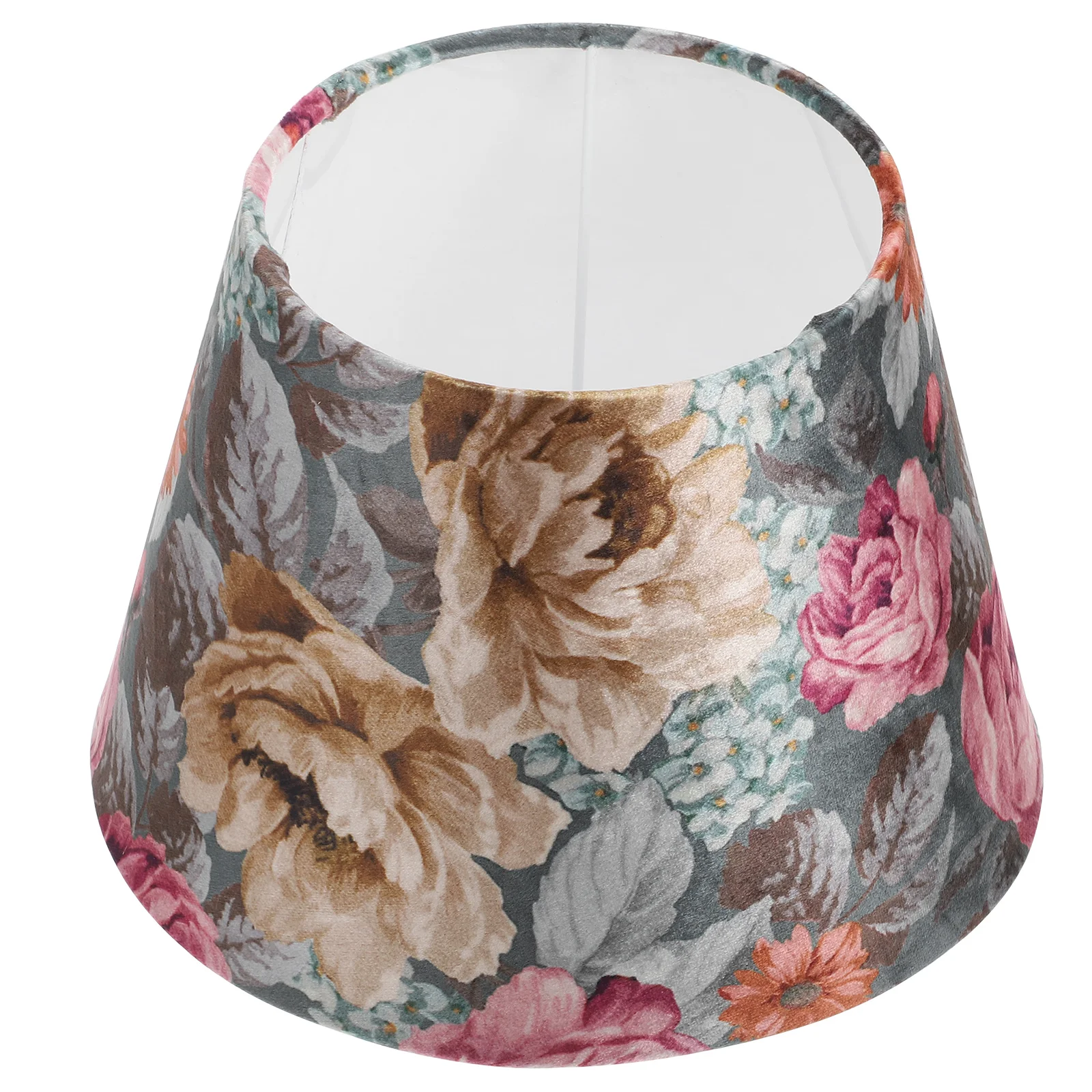

Lamp Shades For Table Lamps Lamp Shade Flowery Anti-dust Lampshade Desk Cloth Simple Fabric Practical Exquisite