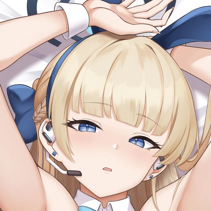 Синий аниме архивный костюм кролик Toki сексуальный дакимакура пододеяльник