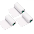 3 рулона термопечати, рулон бумажных наклеек 56 мм x 30 мм для PeriPage A6A8P6 Paper ang P1P2, термопринтер