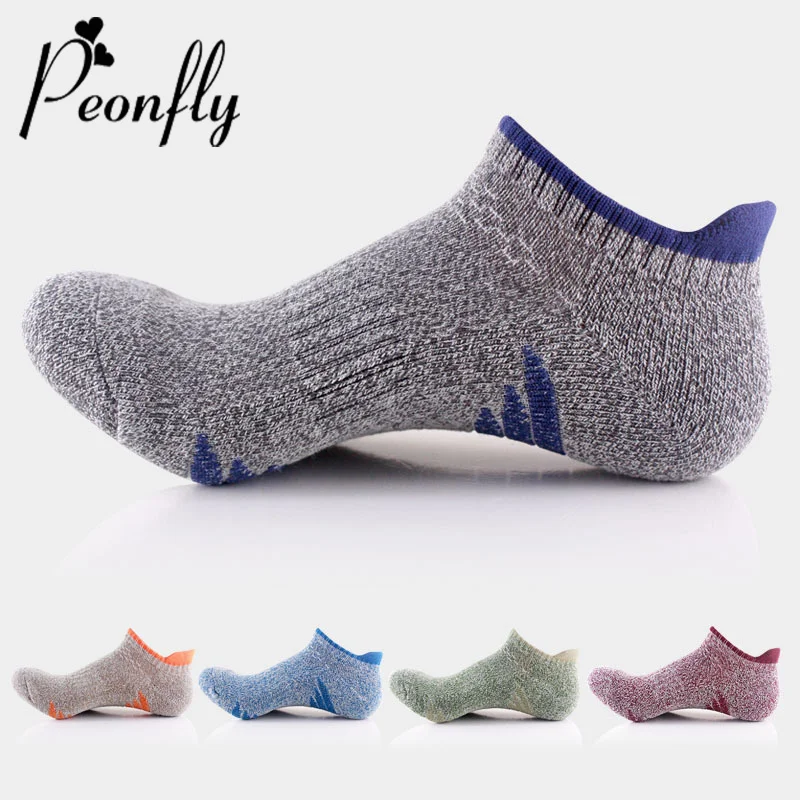 

Peonfly Casual Men Cotton Short Fashion Stripes Cosy Mountaineering Breathable Quick-drying Male Ankle Socks