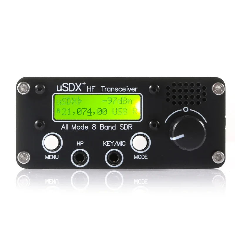 R1.02W 3-5W USDX + V2 SDR трансивер все режимы 8 полос радиостанция HF Ham QRP 80M/60M/40M/30M/20M/17M/15M/10M