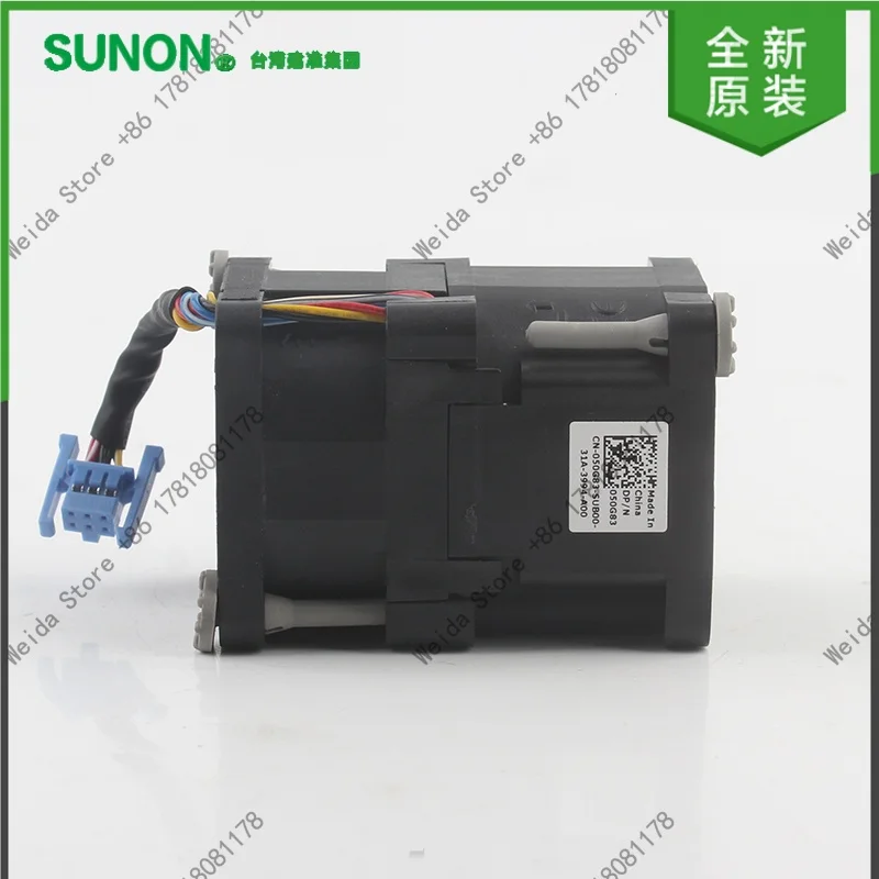 Фото Вентилятор охлаждения Sunon DC12V 1.2A 14.4W 4056 4CM Dell, новый, оригинальный, с высоким объемом воздушного потока, для серверов, PG40561BX-Q122-S9P №4