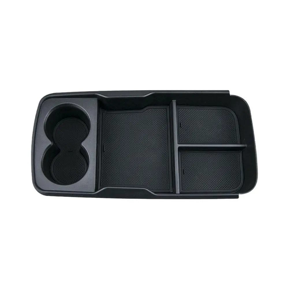 

Подходит для Kia EV6 2022 2023 ABS черный внутренний подлокотник консоль центральный ящик для хранения автомобильные аксессуары