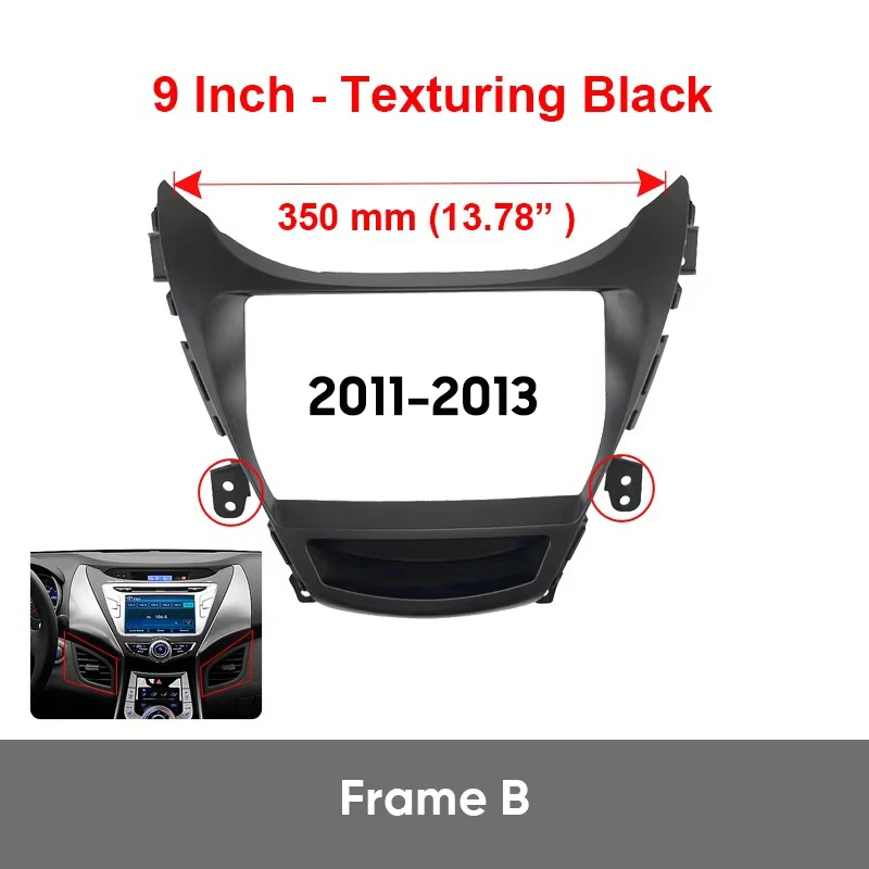 

MAMSM для HYUNDAI ELANTRA 20111-2013, Android автомобильный радиоприемник, авто стерео рамка, приборная панель, установка панели, комплект для переоборудования