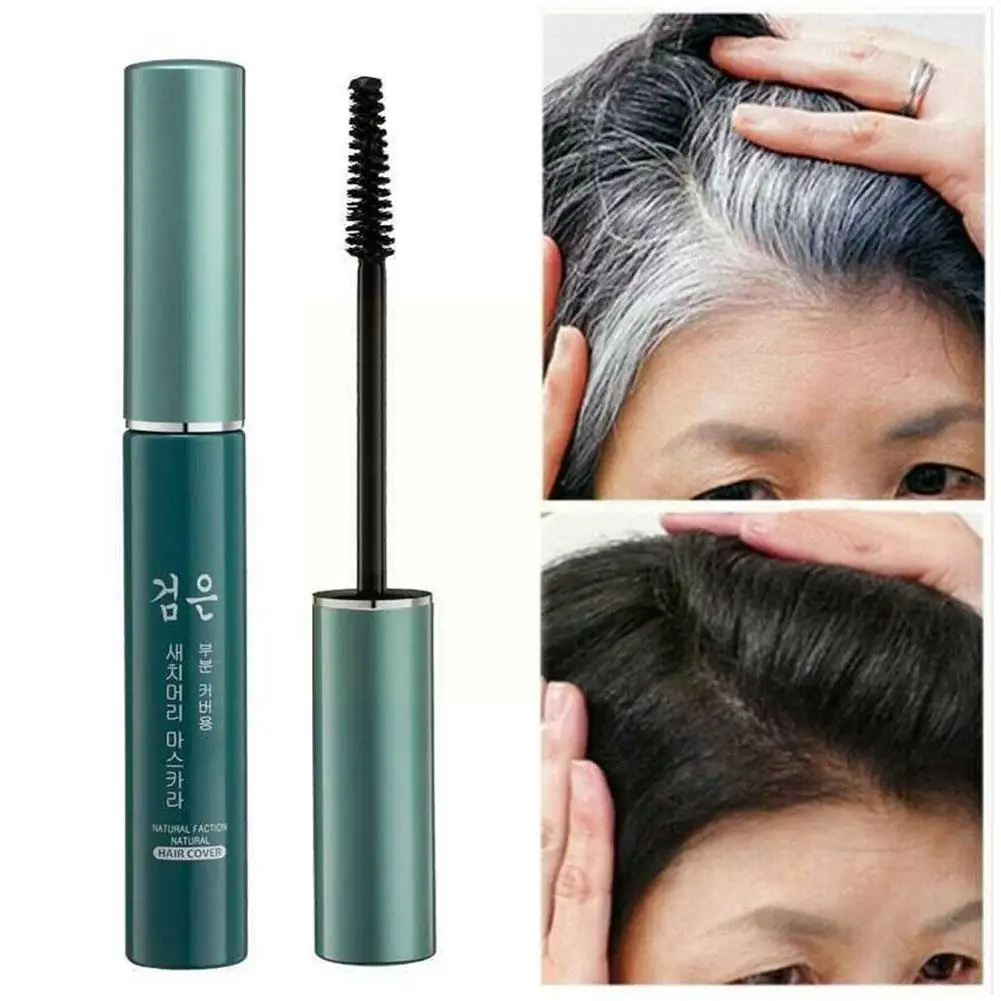 

New One-Time Hair Dye Instant Gray Root Coverage Hair Stick Colour Cream Color Hair Up Modify Temporary White Dye Cover C2H4
