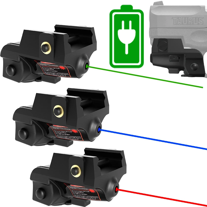 

Taurus g2c Rechargeable Pistol Green Laser Sight Tactical Self Defense Weapons Gun Laser Picatinny Rail Aiming Lazer Pointer