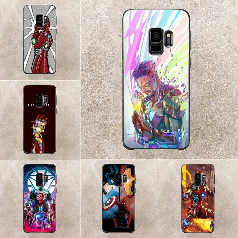 

Marvel Iron Man Phone Case For Samsung Galaxy A51 A50 A71 A21s A31 A41 A10 A20 A70 A30 A22 A02s A13 A53 5G Cover Coque